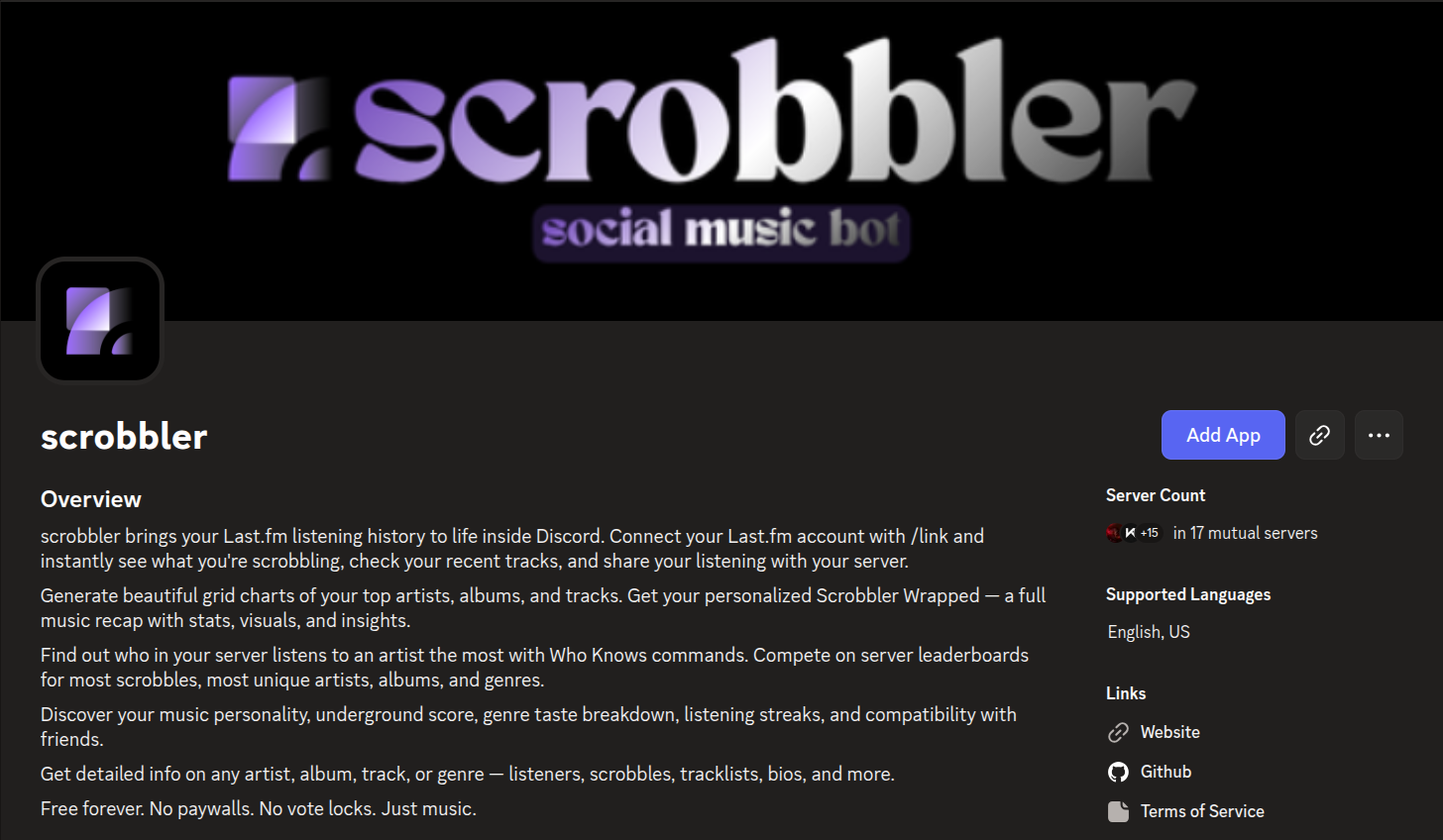 scrobbler bot